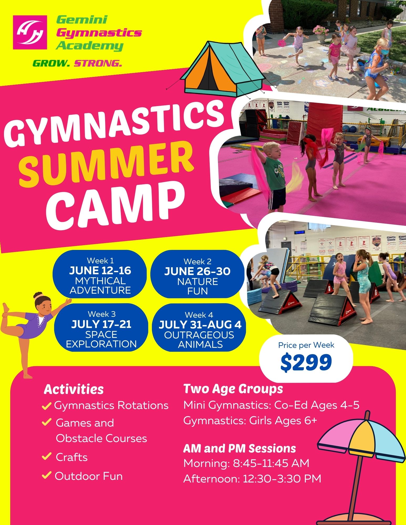 Gymnastics Summer Camps
